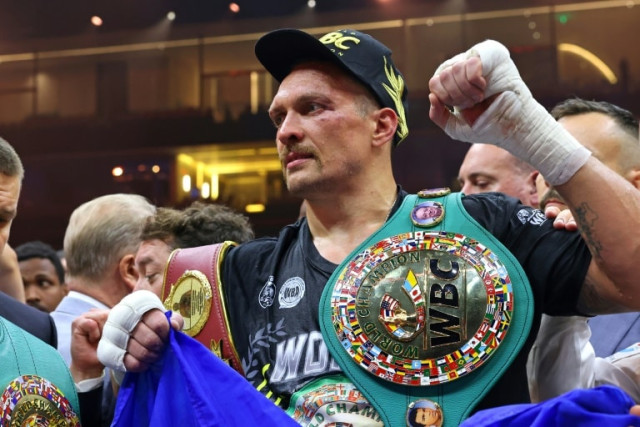Photo of World heavyweight champion in boxing, Oleksandr Usyk